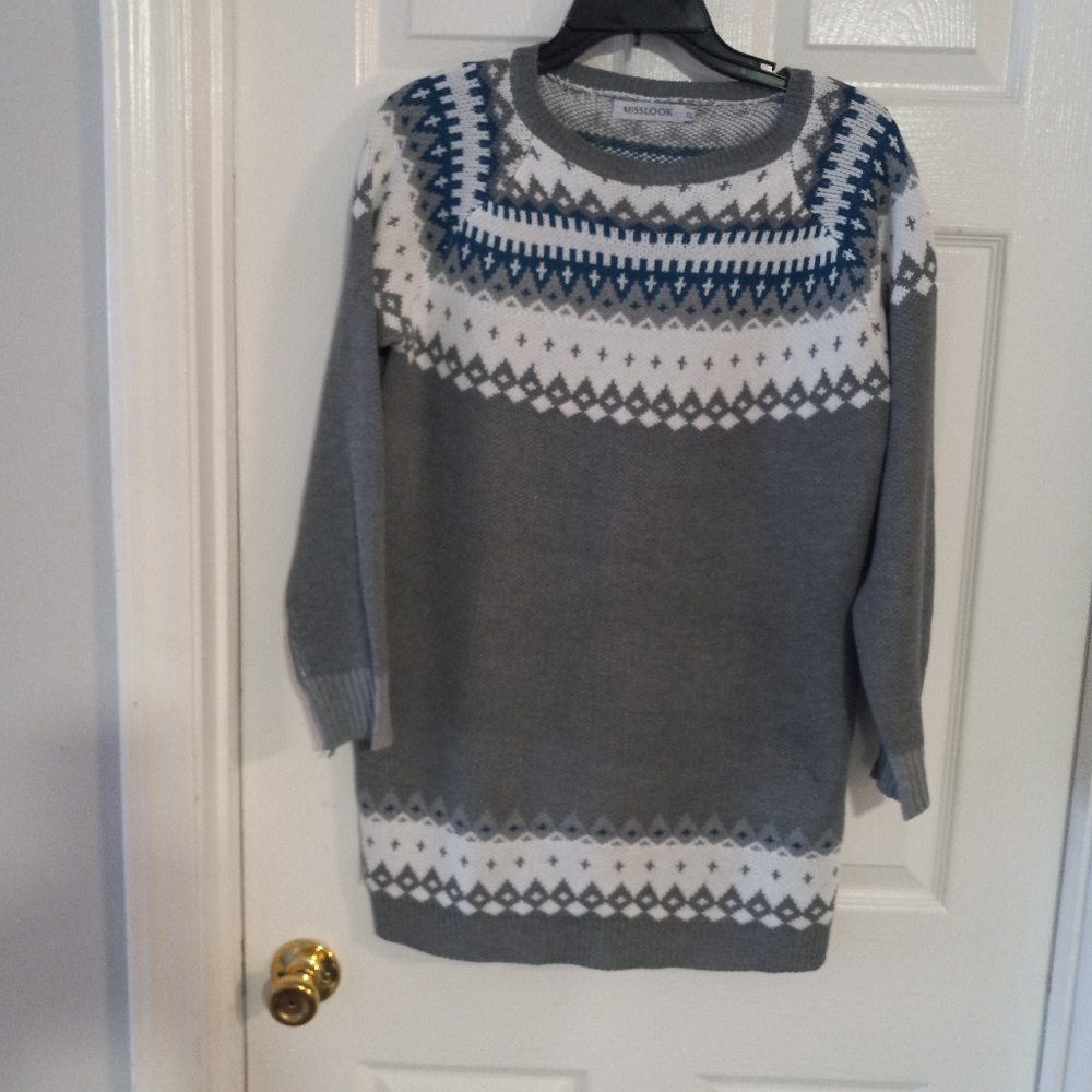 Misslook Nordic style sweater